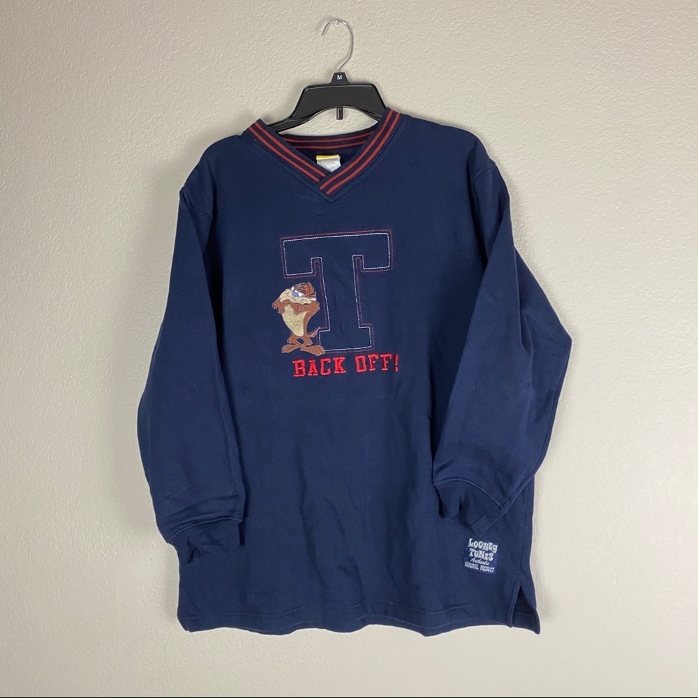 Looney Tunes Tazmanian Devil Back Off Size 14/16